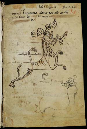 Manuscrito Medieval - Abade Harmut, 880 DC